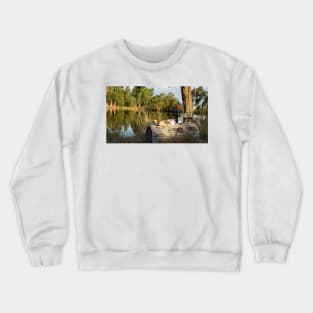 Enjoy - Magpie Springs - Adelaide Hills - Fleurieu Peninsula - by South Australian artist Avril Thomas Crewneck Sweatshirt